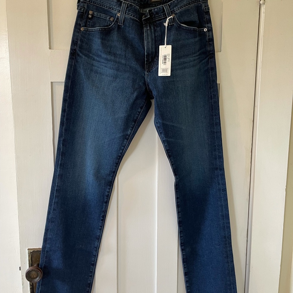 Men’s AG dark wash jeans - brand new